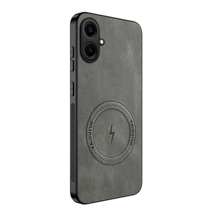 Ốp lưng da mẫu mới cho Samsung Galaxy A07 A06 4G/5G A56 A55 A54 A36 A17 S25 Edge S25 Ultra Plus, hỗ trợ sạc không dây từ tính - Product Image 1