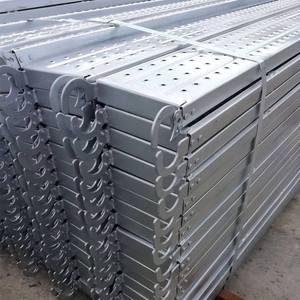 Planche métallique galvanisée pour échafaudage, plancher en acier galvanisé à chaud, utilisée dans les tours d'échafaudage, planche d'échafaudage Jet - Product Image 3