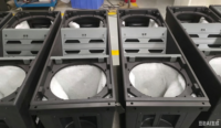 Système audio professionnel pour scène extérieure, enceinte colonne 3 voies double 15 pouces, boîtier vide étanche