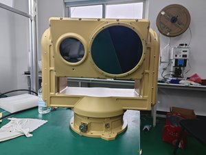 Port Infrastructure Monitoring Wide Area Detection Dual Telephoto Lens Long Range <b>Thermal</b> PTZ Camera - Product Image 5