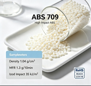 เม็ดพลาสติก ABS 709S เกรดสำหรับการอัดรีด ความแข็งแรงสูง ทนต่ออุณหภูมิสูง ทนต่อสารเคมี สำหรับการฉีดขึ้นรูป - Product Image 6