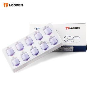 LODDEN impiallacciature dentali in vetro ceramica HT MO impiallacciature dentali 10 pz/scatola <span class=keywords><strong>Cad</strong></span> <span class=keywords><strong>Cam</strong></span> materiale dentale pressa lingotto - Product Image 6