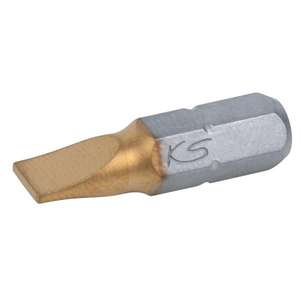 KS TOOLS-911,2634 1/4 ''TiN Bit slot - EAN 4042146553596 INSERTS PARA ATORNILLADORAS - Product Image 1