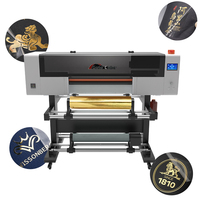 Machine d'impression dorée Offre Spéciale Imprimante à rouleaux de machine d'impression Uv DTF 60cm