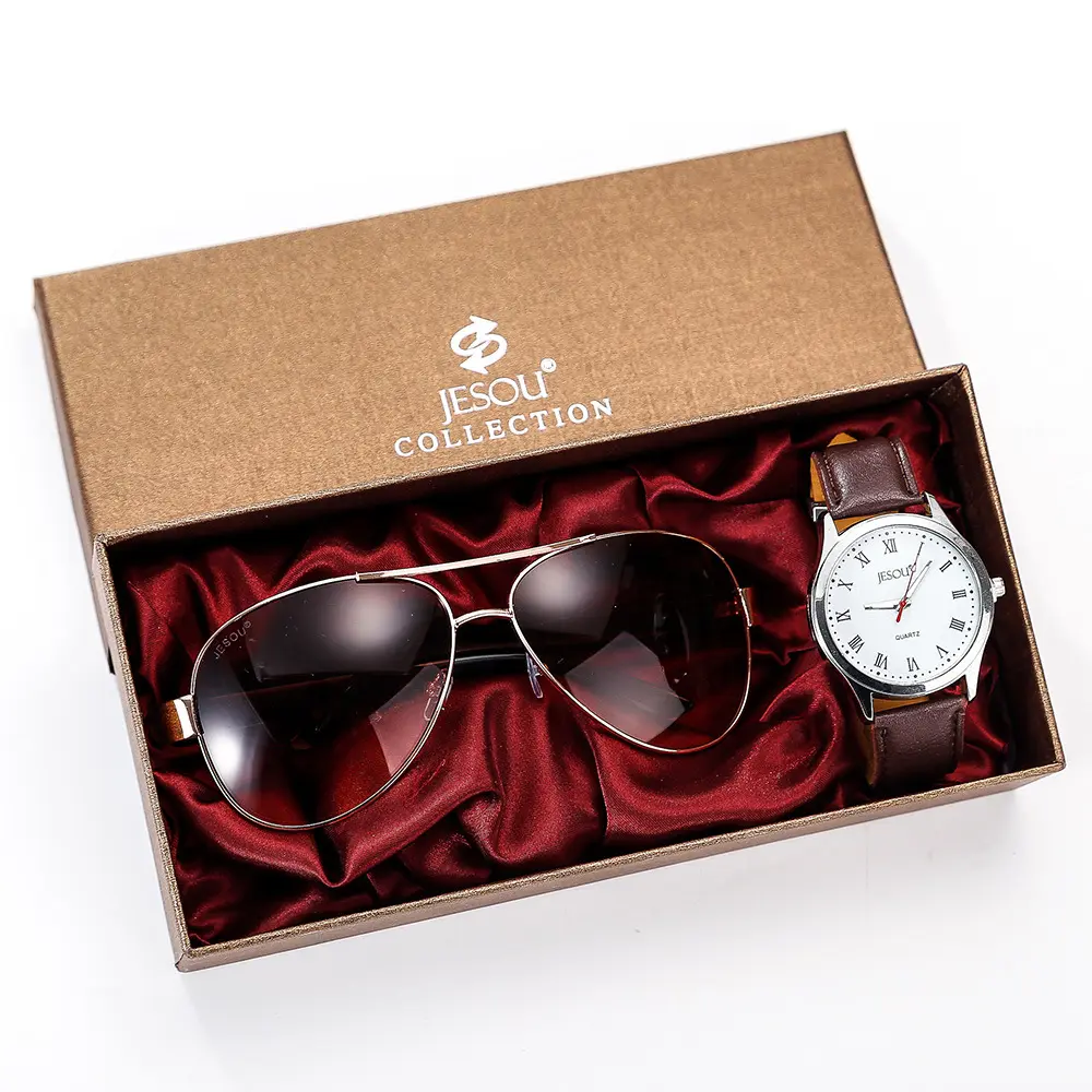 Sopro 2 — montre à quartz avec grand cadran, jeu de lunettes, bracelet, cadeau boutique, pièces/ensemble