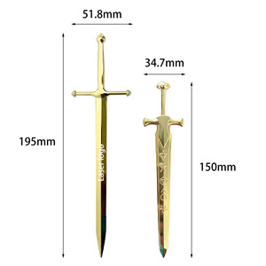 Bán buôn kim loại thư mở Templar thanh kiếm thư mở dao găm thư mở - Product Image 6