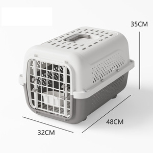 Jaula de Transporte para Perros y Gatos 2024, Cómoda, para Viajes al Aire Libre, Fácil de Transportar, Artículos para Mascotas - Product Image 6