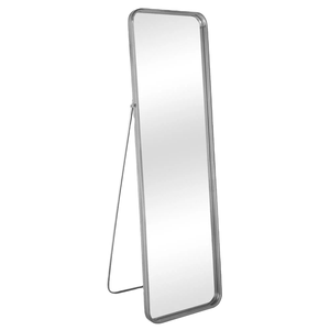 Freestanding Wall Mounted Leaning Multi functional Narrow <b>Frame</b> <b>Black</b> Friendly HD Glass Large-Size Elegant Full Length <b>Mirror</b> - Product Image 3