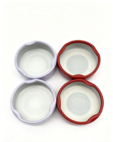 Bouchons de bouteilles en fer blanc personnalisés 38 mm, couvercles à vis en métal de qualité alimentaire pour lait et boissons, fermetures de bocaux, impression de logo OEM