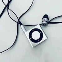 Dispositif d'écoute musicale exclusif aux étudiants-MP3 Wkman. Lecteur de musique de sport portable en métal miniature pour garçons et filles