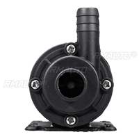 Pompe à eau submersible portable à moteur sans balais solaire DC 12V/24V 5M 800L/H pour fontaines de camping-car et chauffe-eau