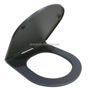 Siège de toilette à fermeture lente, gris mat, <span class=keywords><strong>noir</strong></span>, <span class=keywords><strong>blanc</strong></span>, urée à dégagement facile - Product Image 2