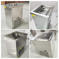 Machine de fabrication de sucettes glacées en acier inoxydable