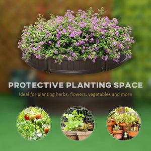 Деревянная круглая корневая коробка для растений - Product Image 5