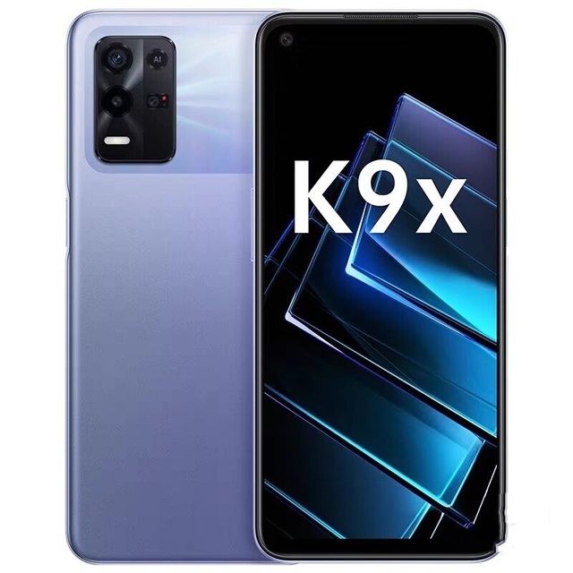 Low Price OPP K9x 5G 64MP Camera 8GB/256GB 6.49" 90Hz Display 5000mAh 33W Fast Charge Factory Unlocked Dual SIM 5G Smartphone