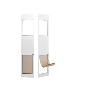 Porta per Animali Domestici di Alta Qualità, Grande Formato, Prezzo Conveniente, con <span class=keywords><strong>Vetro</strong></span> Scorrevole, Serratura e Sistema a Chiusura Magnetica - Product Image 1