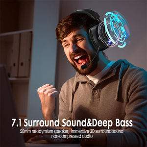 Pilote 50mm Tri-Mode Filaire BT 2.4G <span class=keywords><strong>Connexion</strong></span> Microphone antibruit <span class=keywords><strong>Casque</strong></span> de jeu - Product Image 4