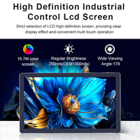 Computadora Industrial de Alto Rendimiento de 13.3 Pulgadas, Resistente al Agua, con SSD de 128 GB, DDR3, Pantalla Táctil, Todo en Uno