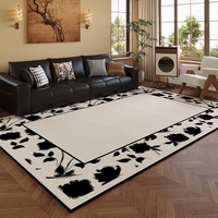 Tapis antidérapants de luxe modernes Tapis puzzle en peluche pour la maison et les voyages Tapis fabriqué à la machine Motif puzzle