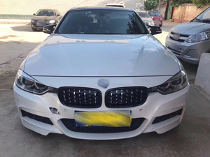 Griglia per auto in stile diamante per <span class=keywords><strong>BMW</strong></span> serie 3 <span class=keywords><strong>F30</strong></span> lucido argento generale <span class=keywords><strong>paraurti</strong></span> anteriore - Product Image 5