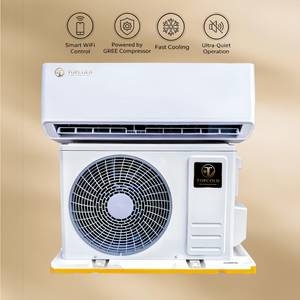 Climatiseur mural intelligent à compresseur 9000 12000 18000 24000 BTU WiFi pour usage domestique États-Unis Canada 60Hz 9000 12000 18000 24000 36 - Product Image 2