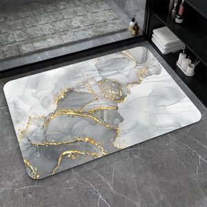 Alfombrillas Antideslizantes de Tierra de Diatomeas Absorbentes para Baño y Ducha, Juego de Alfombras Antideslizantes para Baño - Product Image 1