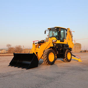 Bester Preis Mini-Traktor Baggerlader 4x4 Kompaktlader-Bagger für die Landwirtschaft - Product Image 5