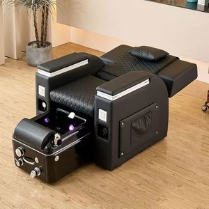 Modern Beauty Salon Reclining Nail Manicure Foot Spa <b>Electric</b> <b>Massage</b> Pedicure Chair - Product Image 3