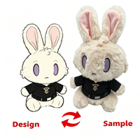 Peluche Lapin de Pâques, Poupée Lapin, Mascotte en Peluche Personnalisée, Fournitures pour Animaux de Compagnie, Balles Sonores en Peluche pour Chiens et Chats