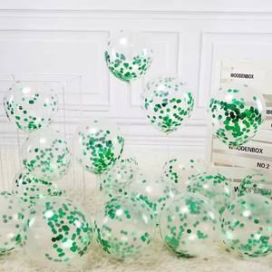 Globos de Látex Transparentes con Lentejuelas Metálicas Cromadas al por Mayor, Decoración para Bodas, Fiestas de Cumpleaños, Festivales - Product Image 6