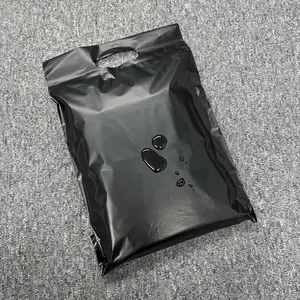 Waterproof Mailing Bags 10x13inch Small Business Poly Mailer Plastic Parcel Shipping Bag With Handle For Clothes Delivery