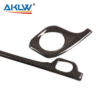 Accessoires de voiture en fibre de carbone pour l'intérieur : Garniture latérale de sortie d'air de la console centrale pour Mercedes-Benz Classe G W464 G500 G350 G63 2019-2025