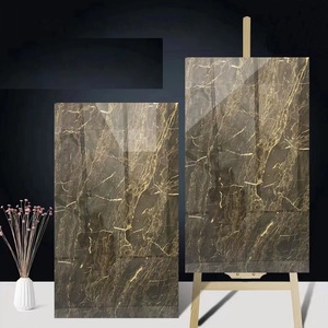 Sứ sàn gạch và đá cẩm thạch vàng tráng men sàn gạch 750*1500 kích thước lớn với dòng vàng - Product Image 6