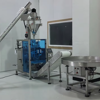 Machine de pesage, de remplissage et d'emballage verticale automatique VFFS pour poudre de café, maïs, farine de blé et épices