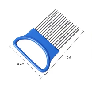 Cà chua hành tây rau Slicer cắt Viện trợ chủ hướng dẫn slicing Cutter an toàn ngã ba hành tây chủ cho slicing - Product Image 6