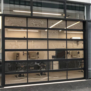 Puertas de <span class=keywords><strong>Garaje</strong></span> Plegables de Vidrio Templado y Aluminio Seccional - Product Image 1