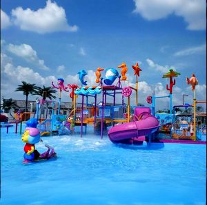 للبيع المباشر الحدائق المائية منزلقة في الهواء الطلق حديقة تسلية مائية لحمام السباحة - Product Image 6