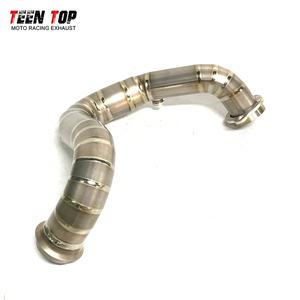 Coude d'échappement de moto TEENTOP Factory Hight Power Adventure pour <span class=keywords><strong>KTM</strong></span> <span class=keywords><strong>Duke</strong></span> <span class=keywords><strong>690</strong></span>/ 701 Svartpilen en alliage de titane - Product Image 4
