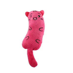 Fabrika satış peluş oyuncaklar kedi ve fare interaktif oyuncaklar interaktif Pet malzemeleri kedi fare oyuncak