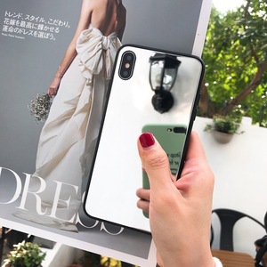 Cassa del telefono dello specchio della signora femminile <span class=keywords><strong>per</strong></span> il telefono di iPhone 6 7 8 11 XS Pro-elegante copertura del telefono cellulare <span class=keywords><strong>per</strong></span> le donne e le ragazze - Product Image 5