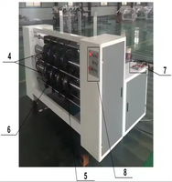 Proveedor DE FÁBRICA DE China 2000 Mini alimentador automático de cartón corrugado/máquina ranuradora de hojas de caja de cartón