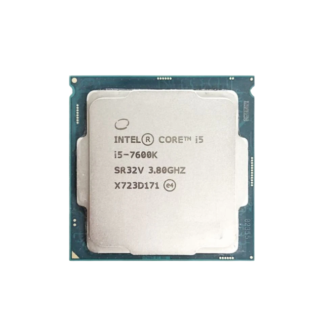 Desktop Intel Cpus 3.8GHz CPU I5-7600K LGA1151 for Desktop 3.8GHZ 6M 90W Processor Stock