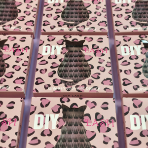 Yiernuo cao cấp handmade DIY Lash mở rộng Kit 3D Fluffy cụm cá nhân lông mi cắt sẵn tổng hợp tóc tùy chỉnh logo - Product Image 3