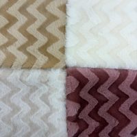 Tissu jacquard tricoté double couleur à motif éclair 100 % polyester de haute qualité, super doux et extensible pour vêtements et couvertures