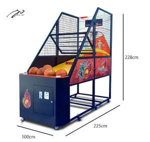 2026 Machine de <span class=keywords><strong>basket</strong></span>-ball professionnelle d'arcade à monnayeur, jeu de simulation de <span class=keywords><strong>basket</strong></span>-ball de rue pour centre de jeux, certifiée CE, norme européenne - Product Image 1