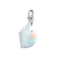New Creative Cute Mini Korean Version Alloy Metal Electronic Key Finder Keychain Pendant Fashion Niche High-end