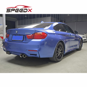 Per <span class=keywords><strong>BMW</strong></span> <span class=keywords><strong>Serie</strong></span> <span class=keywords><strong>4</strong></span> F32 F33 F36 Kit Carrozzeria Larga Aggiornamento F82 con Paraurti Anteriore, Paraurti Posteriore, Parafango, Cofano e Minigonne Laterali - Product Image 2