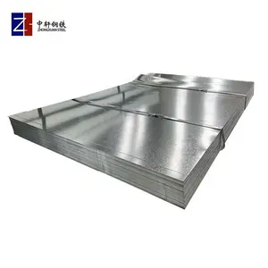 Lamiere zincate 26 Gauge 22 fogli magnetici prezzo di produzione fornitori di metri quadrati di acciaio per officina sottile