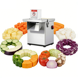Cortadora <span class=keywords><strong>de</strong></span> Frutas y Verduras Automática Motorizada Compacta <span class=keywords><strong>de</strong></span> 220V, Bajo Ruido, para Cocinas Comerciales, Servicios <span class=keywords><strong>de</strong></span> Entrega, <span class=keywords><strong>Uber</strong></span> <span class=keywords><strong>Eats</strong></span> - Product Image 1