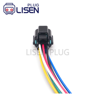 PB535-06027 Connecteur femelle Kum 6 broches IP67 TPS / Corps de papillon d'accélérateur avec câbles de raccordement pour Mazda